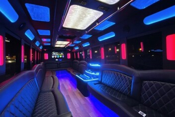 Portland Limousine Bus Interior