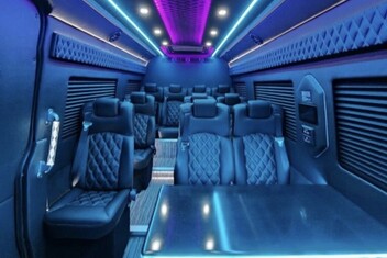 Portland Sprinter Bus Interior