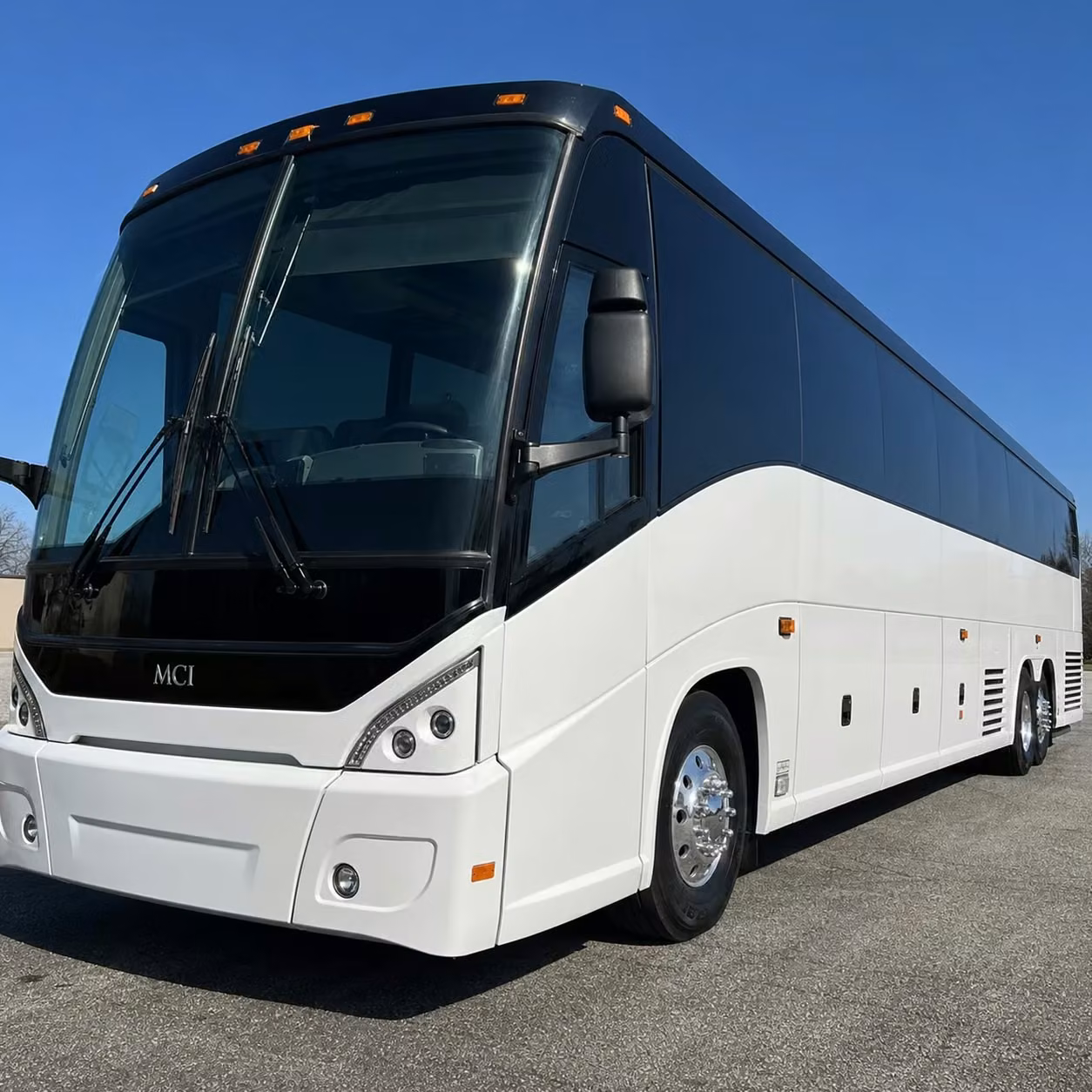 56 passenger charter bus