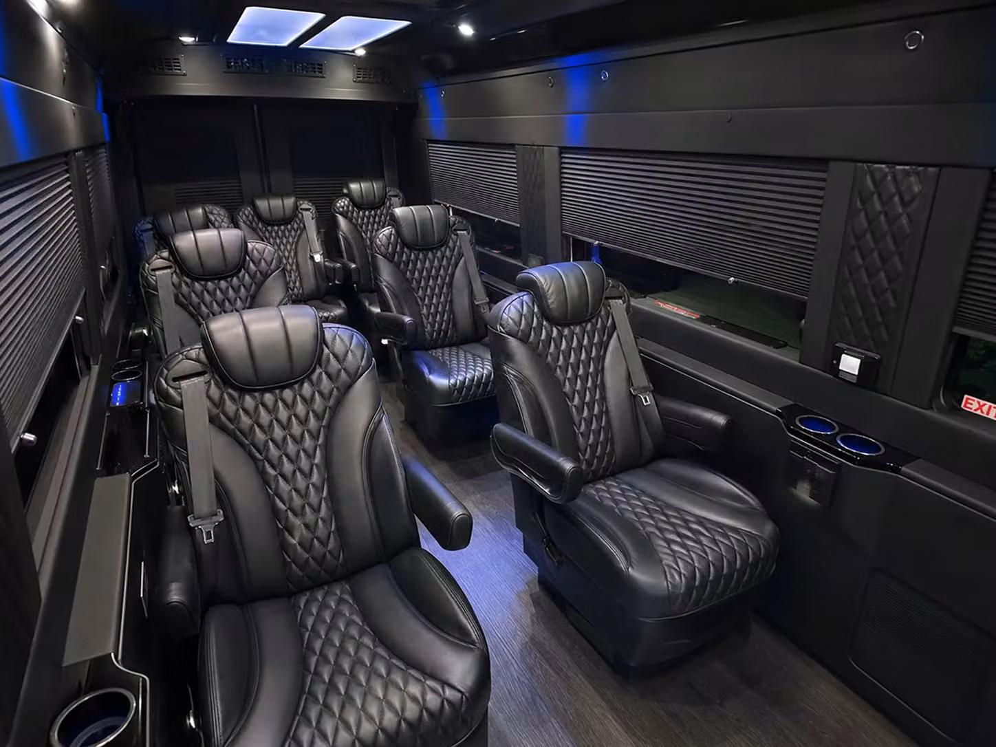 sprinter van with driver interior